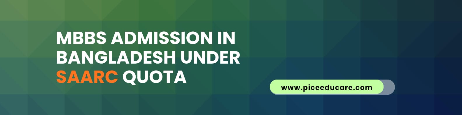 MBBS Admission in Bangladesh Under SAARC Quota